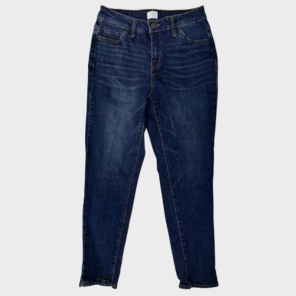 Time and Tru Denim - Time and Tru Blue Denim Jeans Womens 6 Regular Cotton Spandex